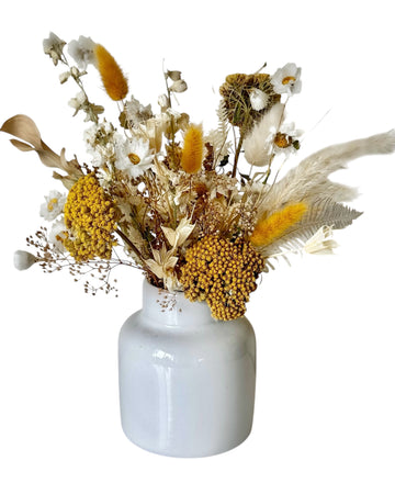 The Mini Goldie Dried Flower Arrangement