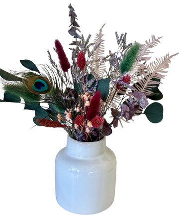The Mini Ruby Dried Flower Arrangement