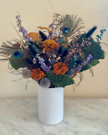 The October Dried Flower Arrangement