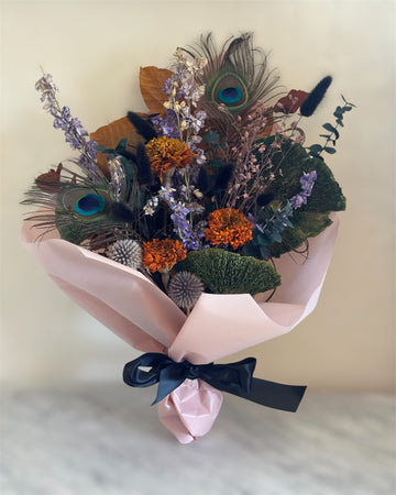The October Dried Flower Bouquet