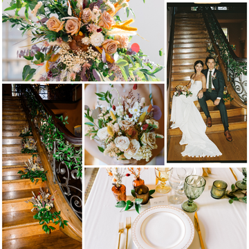 Autumn Wedding in Pasadena