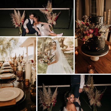 Dried Floral Estate Wedding