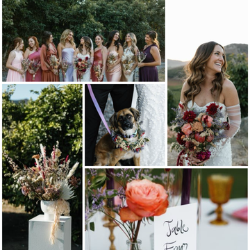 Rancho Guejito  Fresh & Dried Floral Wedding