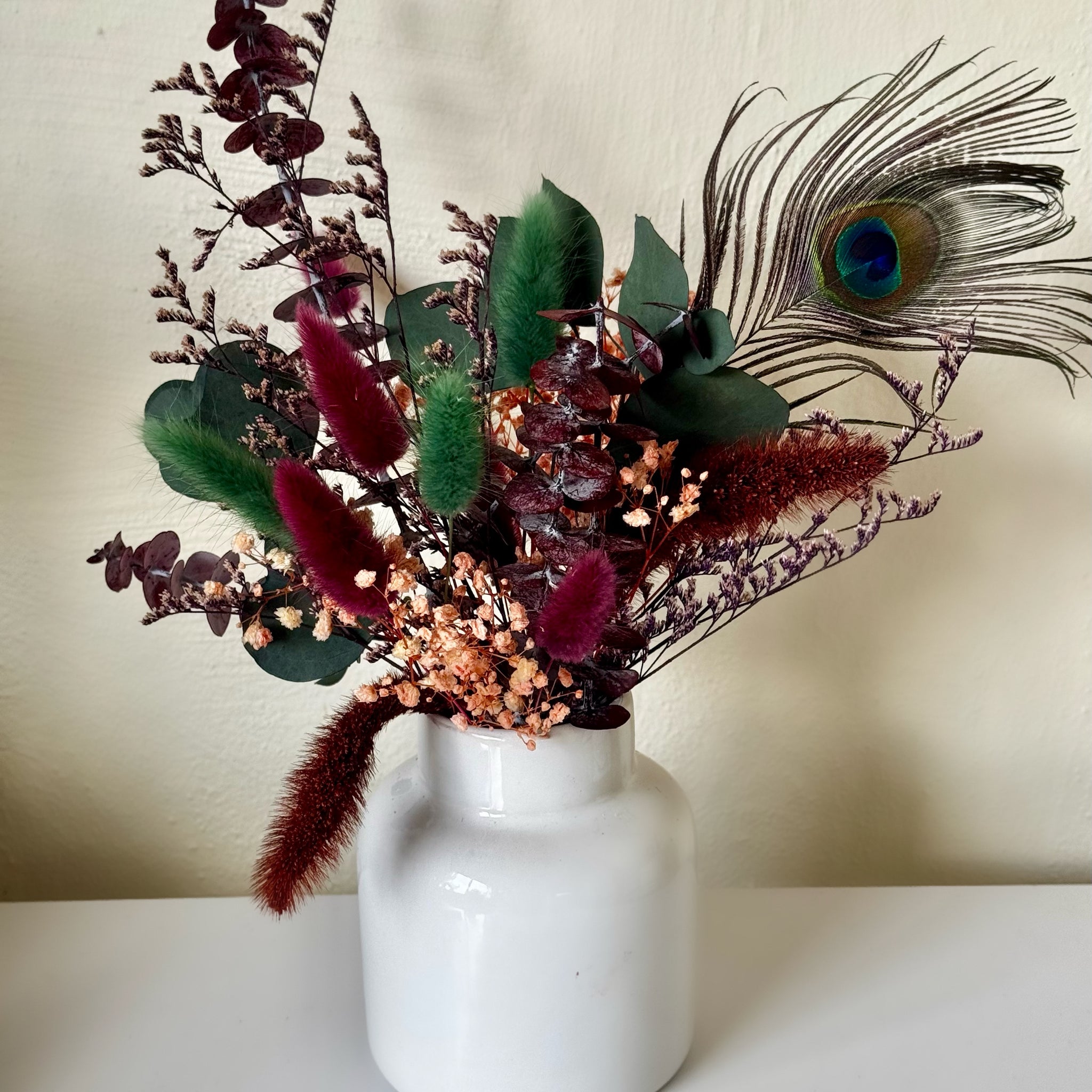 The Mini Ruby Dried Flower Arrangement