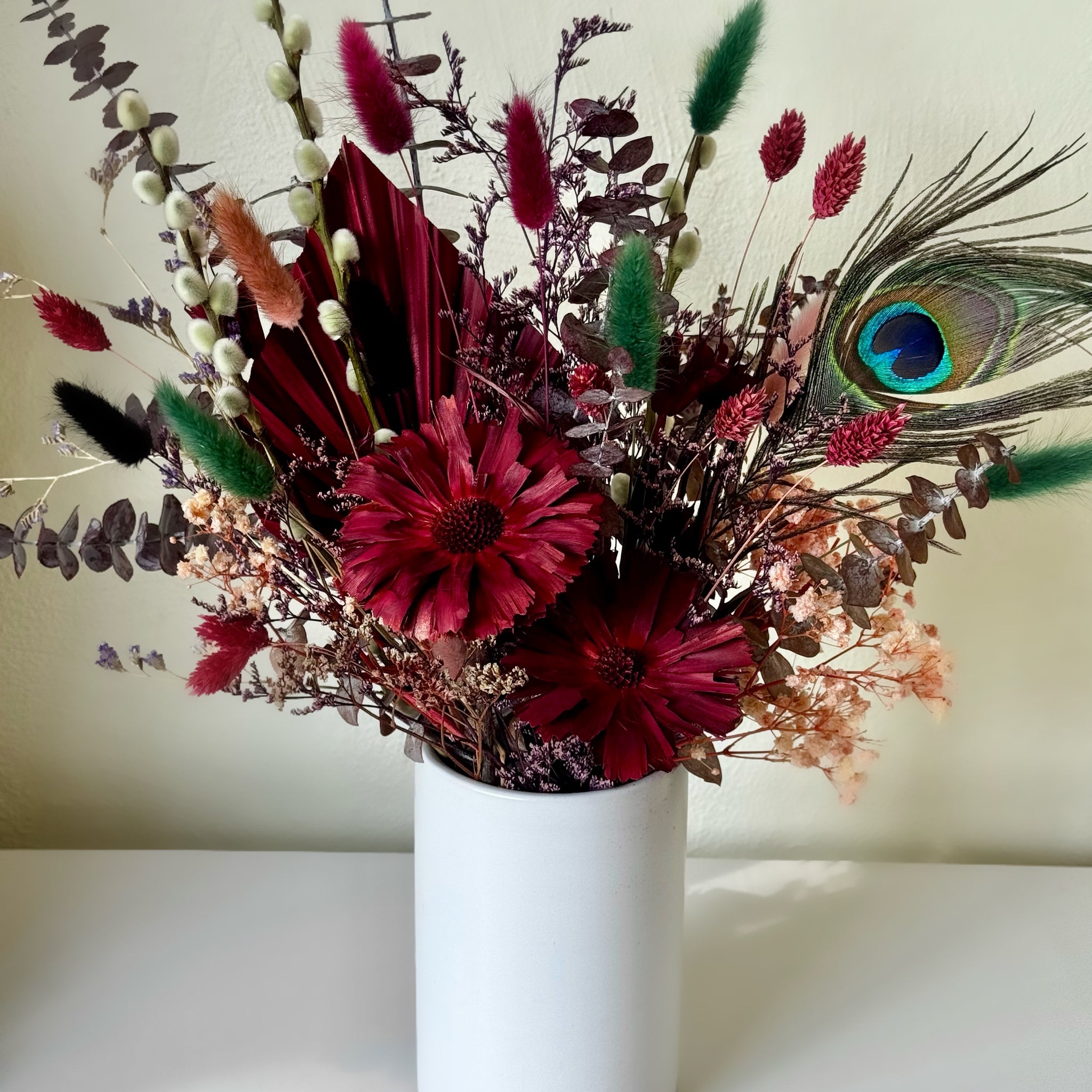 The Ruby Dried Flower Arrangement