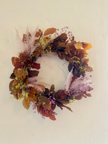 The Autumn Harvest Dried Floral Wreath