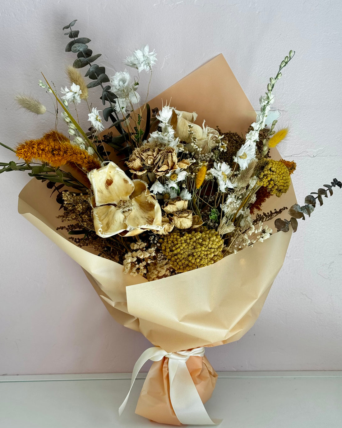 The Goldie Dried Flower Arrangement