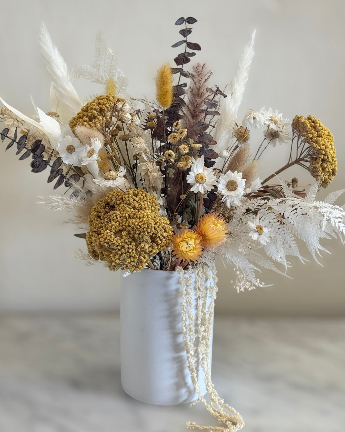 The Goldie Dried Flower Arrangement