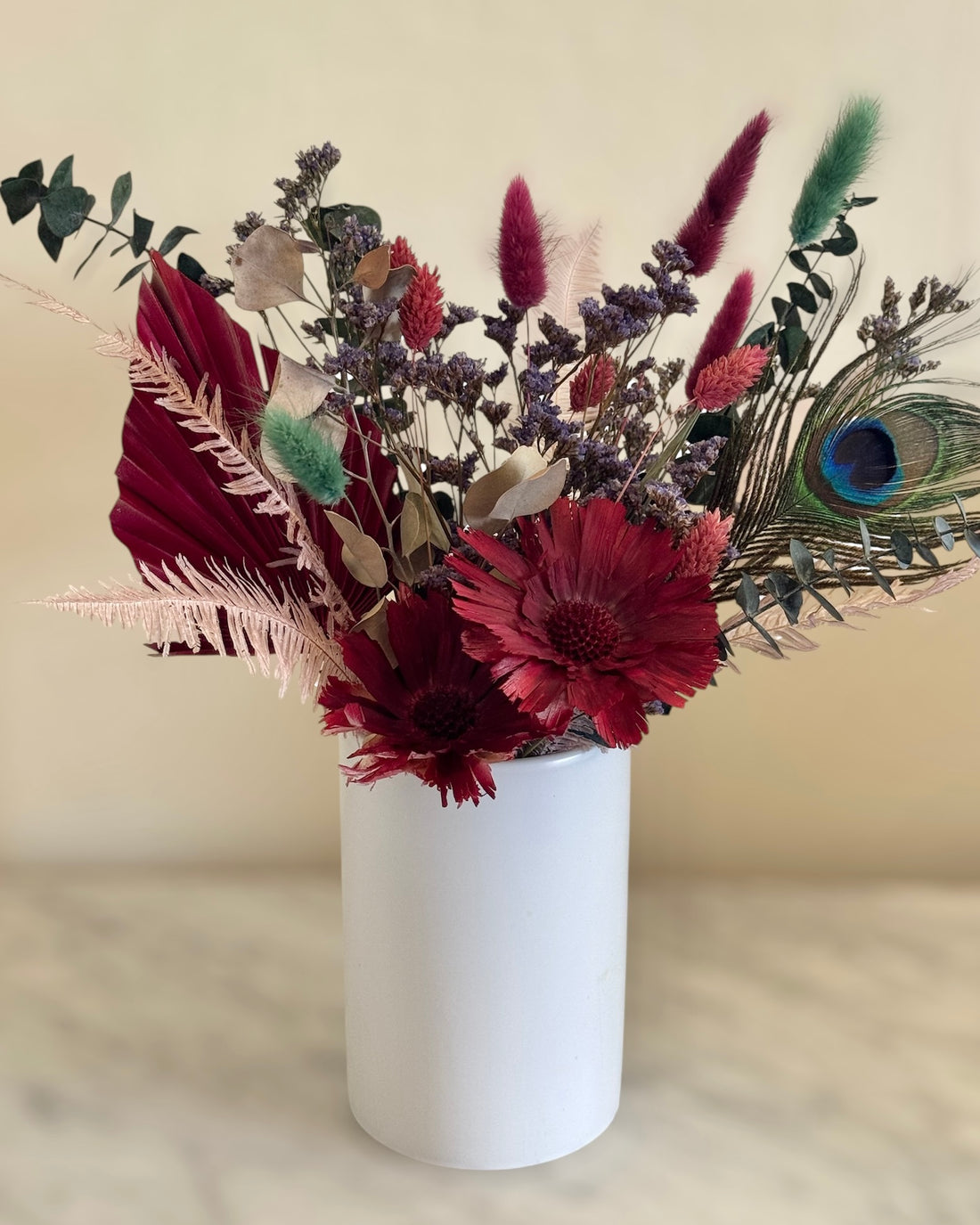 The Ruby Dried Flower Arrangement