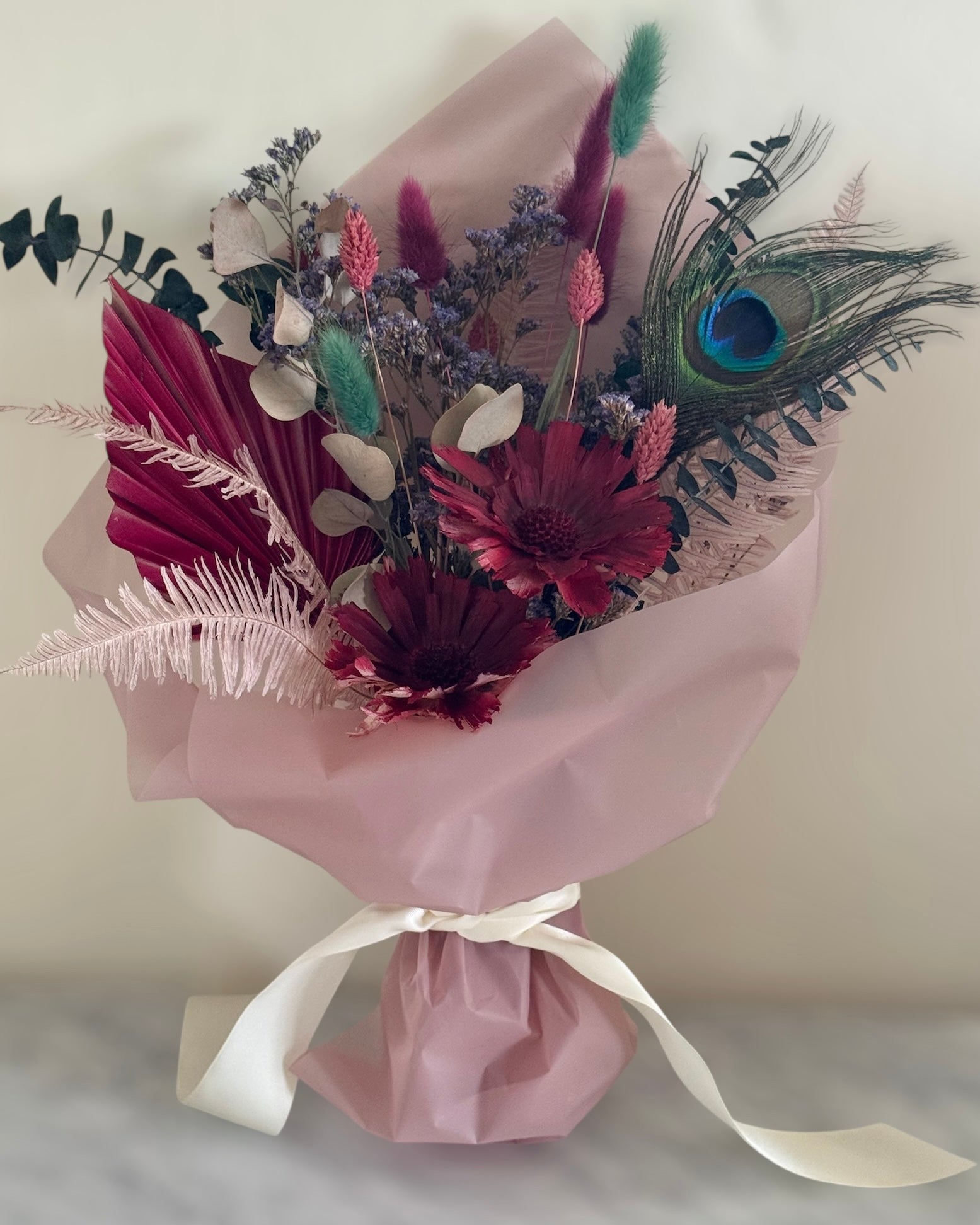The Ruby Dried Flower Bouquet