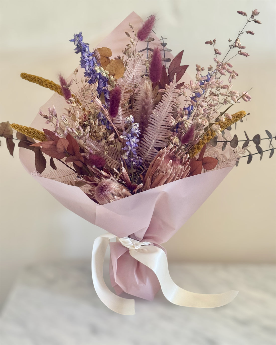 The September Dried Flower Bouquet