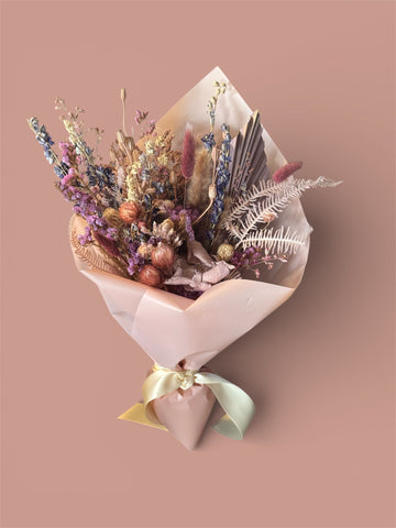 The Mauve Dried Flower Bouquet