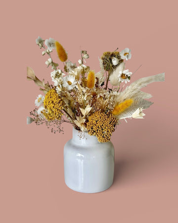The Mini Goldie Dried Flower Arrangement