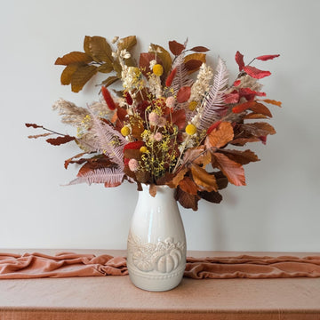 The Autumn Harvest  Dried Flower Arrangement